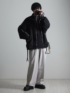 「ETELIO（エテリオ）の【2点セット】サージカルステンレスフープ　イヤーカフ　巾着付き（イヤーカフ）」を使った、こーせ︎︎︎︎︎︎︎︎さん（メンズ・169cm）の春コーディネート