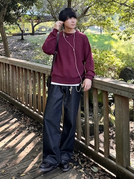 「DEVICE（デバイス）のアイテム」を使った、こーせ︎︎︎︎︎︎︎︎さん（メンズ・169cm）の秋コーディネート