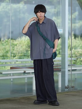 「COLONY 2139（コロニートゥーワンスリーナイン）のアイテム」を使った、こーせ︎︎︎︎︎︎︎︎さん（メンズ・169cm）の夏コーディネート
