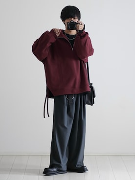 「ハロウィン」｜「アイテム（モカシン/デッキシューズ）」を使った、こーせ︎︎︎︎︎︎︎︎さん（メンズ・169cm）の秋コーディネート