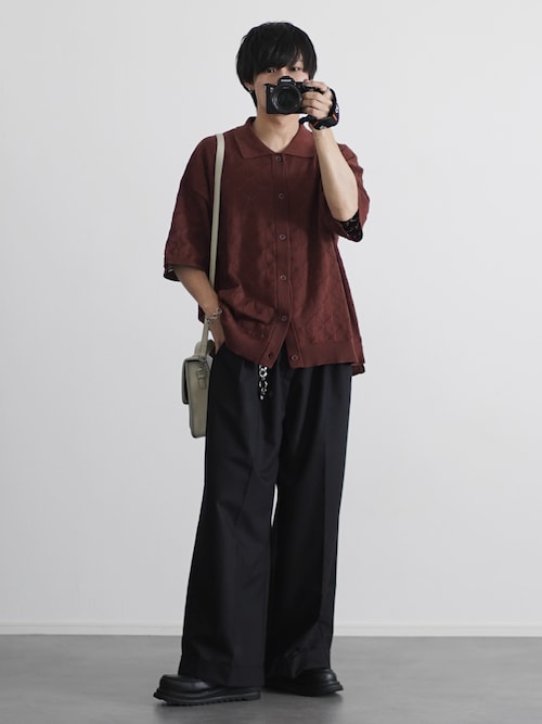 エテリオ　ダブルソールシャークコンビネーションモカシンシューズ ダブルソールシャークコンビネーションモカシンシューズ