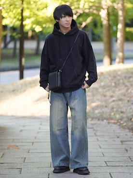 「アイテム（アクセサリー）」を使った、こーせ︎︎︎︎︎︎︎︎さん（メンズ・169cm）の秋コーディネート