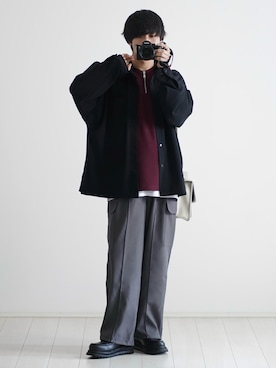 「アイテム（イヤーカフ）」を使った、こーせ︎︎︎︎︎︎︎︎さん（メンズ・169cm）の夏コーディネート