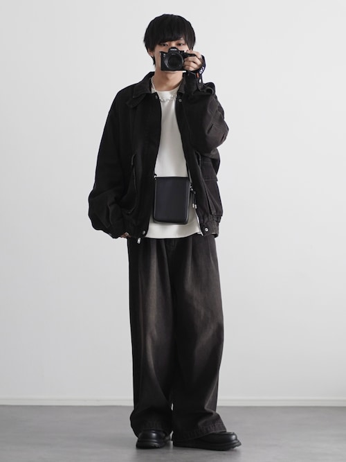 ダブルソールシャークコンビネーションモカシンシューズ
