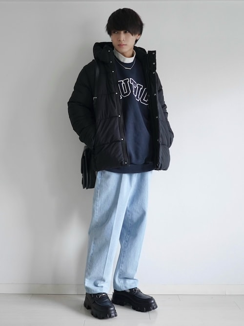 12オンスセンタープレスデニムスラックス（デニムパンツ）｜ETELIO