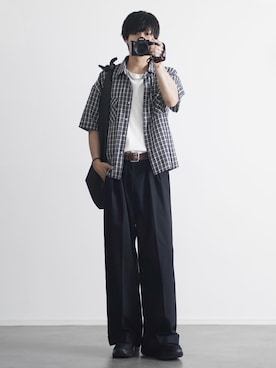 こーせ︎︎︎︎︎︎︎︎さん(メンズ・169cm)の夏コーディネート