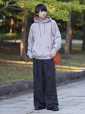 「アイテム（モカシン/デッキシューズ）」を使った、こーせ︎︎︎︎︎︎︎︎さん（メンズ・169cm）の秋コーディネート