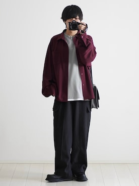 「アイテム（イヤーカフ）」を使った、こーせ︎︎︎︎︎︎︎︎さん（メンズ・169cm）の夏コーディネート