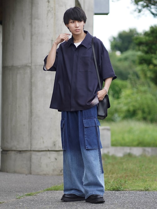ダブルソールシャークコンビネーションモカシンシューズ
