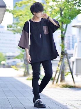 こーせ︎︎︎︎︎︎︎︎さん（メンズ・169cm）の夏コーディネート