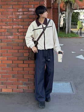 「アイテム（その他アウター）」を使った、こーせ︎︎︎︎︎︎︎︎さん（メンズ・169cm）の秋コーディネート