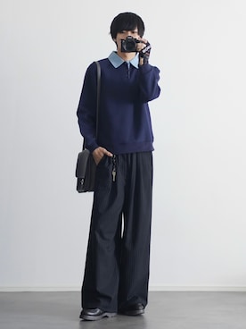 「DEVICE（デバイス）のアイテム（バッグ）」を使った、こーせ︎︎︎︎︎︎︎︎さん（メンズ・169cm）の夏コーディネート