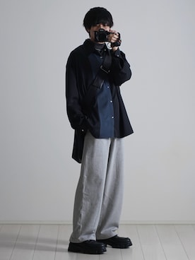「Confirm（コンファーム）のアイテム」を使った、こーせ︎︎︎︎︎︎︎︎さん（メンズ・169cm）の春コーディネート