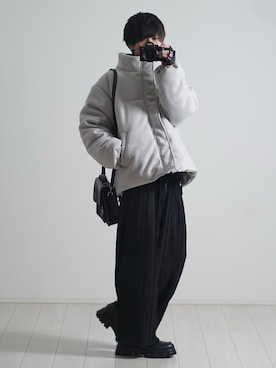 「Lui's（ルイス）のアイテム（パンツ）」を使った、こーせ︎︎︎︎︎︎︎︎さん（メンズ・169cm）の冬コーディネート