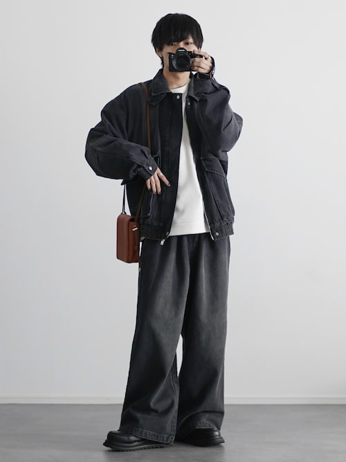 ダブルソールシャークコンビネーションモカシンシューズ