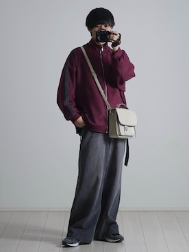 「Lui's（ルイス）のアイテム（パンツ）」を使った、こーせ︎︎︎︎︎︎︎︎さん（メンズ・169cm）の冬コーディネート