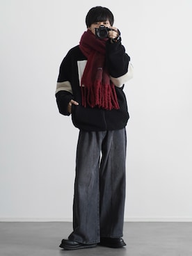 「アイテム（その他アウター）」を使った、こーせ︎︎︎︎︎︎︎︎さん（メンズ・169cm）の秋コーディネート