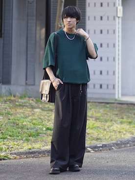 こーせ︎︎︎︎︎︎︎︎さん（メンズ・169cm）の春コーディネート