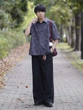 「アイテム（アクセサリー）」を使った、こーせ︎︎︎︎︎︎︎︎さん（メンズ・169cm）の春コーディネート