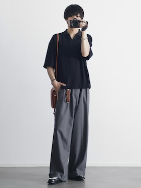 「DEVICE（デバイス）のアイテム」を使った、こーせ︎︎︎︎︎︎︎︎さん（メンズ・169cm）の春コーディネート