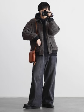 「アイテム（その他アウター）」を使った、こーせ︎︎︎︎︎︎︎︎さん（メンズ・169cm）の秋コーディネート