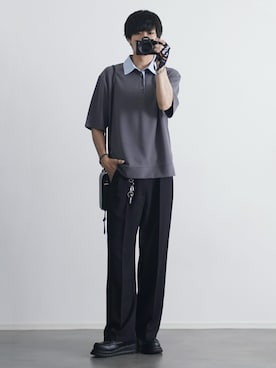 「DEVICE（デバイス）のアイテム（バッグ）」を使った、こーせ︎︎︎︎︎︎︎︎さん（メンズ・169cm）の夏コーディネート
