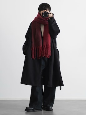 「アイテム（モカシン/デッキシューズ）」を使った、こーせ︎︎︎︎︎︎︎︎さん（メンズ・169cm）の秋コーディネート