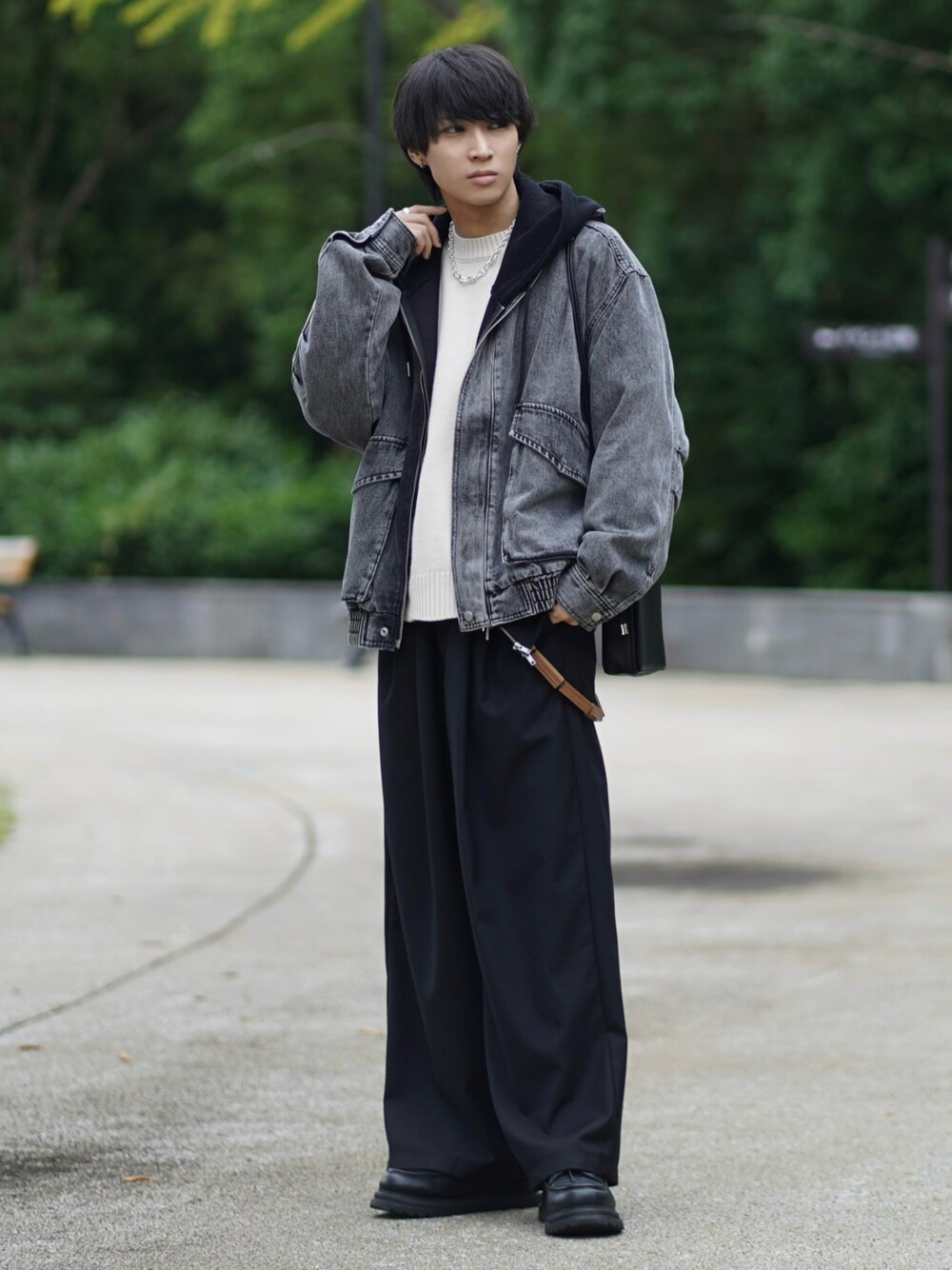 こーせ︎︎︎︎︎︎︎︎｜ETELIOのパーカーを使ったコーディネート - WEAR