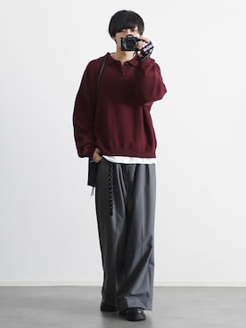 「DEVICE（デバイス）のアイテム」を使った、こーせ︎︎︎︎︎︎︎︎さん（メンズ・169cm）の冬コーディネート