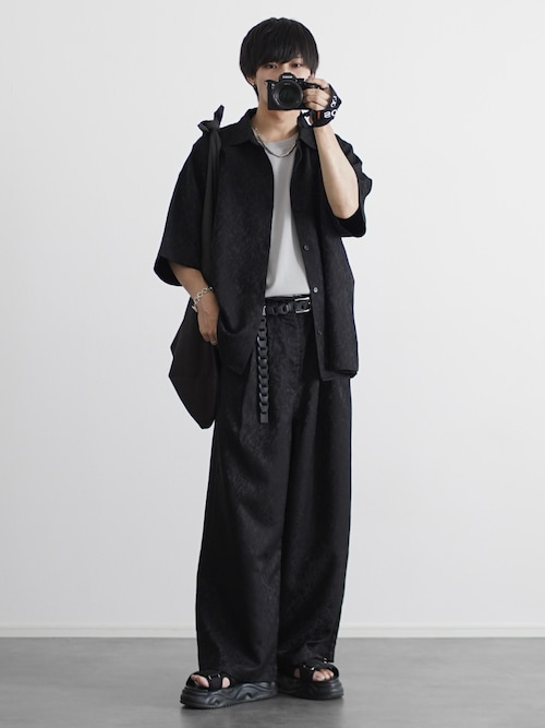 7cmクロスデザインバックル厚底サンダル（サンダル）｜ETELIO