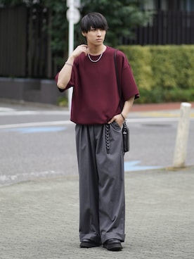 こーせ︎︎︎︎︎︎︎︎さん(メンズ・169cm)の夏コーディネート