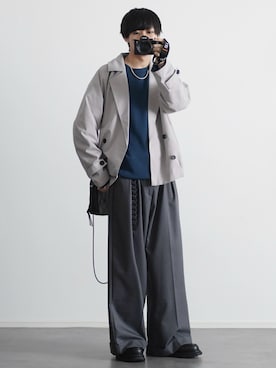 こーせ︎︎︎︎︎︎︎︎さん（メンズ・169cm）の春コーディネート