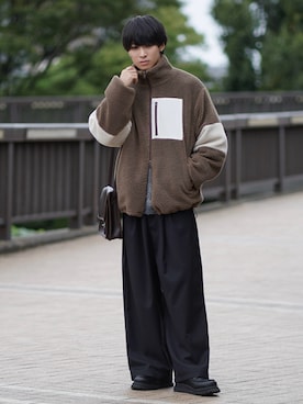「ハロウィン」｜「アイテム（その他アウター）」を使った、こーせ︎︎︎︎︎︎︎︎さん（メンズ・169cm）の秋コーディネート
