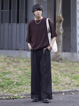 こーせ︎︎︎︎︎︎︎︎さん（メンズ・169cm）の春コーディネート