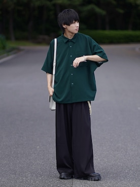 「アイテム（ウォレットチェーン）」を使った、こーせ︎︎︎︎︎︎︎︎さん（メンズ・169cm）の夏コーディネート