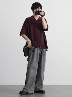 「アイテム（財布/小物）」を使った、こーせ︎︎︎︎︎︎︎︎さん（メンズ・169cm）の夏コーディネート
