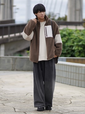 「ハロウィン」｜「アイテム（その他アウター）」を使った、こーせ︎︎︎︎︎︎︎︎さん（メンズ・169cm）の秋コーディネート