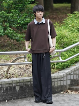「アイテム（アクセサリー）」を使った、こーせ︎︎︎︎︎︎︎︎さん（メンズ・169cm）の春コーディネート