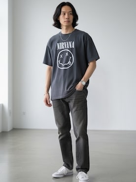 mikiさん（メンズ・178cm）の夏コーディネート