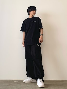 「CLEL（クレイル）のアイテム」を使った、mikiさん（メンズ・170cm）の夏コーディネート