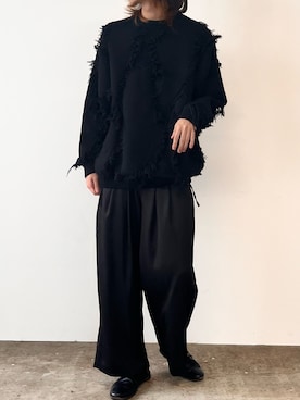「Theater code（シアターコード）のアイテム」を使った、mikiさん（メンズ・178cm）の秋コーディネート