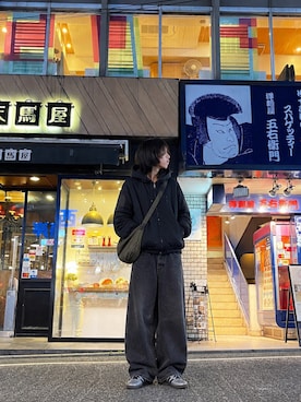 「Levi's（リーバイス）のアイテム」を使った、mikiさん（メンズ・178cm）の秋コーディネート
