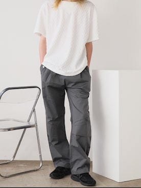 「アイテム（パンツ）」を使った、mikiさん（メンズ・178cm）の夏コーディネート