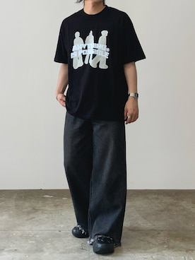 「Theater code（シアターコード）のアイテム」を使った、mikiさん（メンズ・170cm）の夏コーディネート
