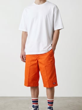 「GILDAN（ギルダン）のアイテム」を使った、mikiさん（メンズ・178cm）の夏コーディネート