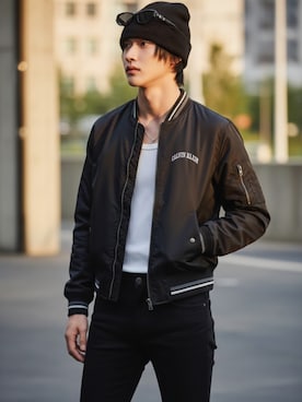 mikiさん（メンズ・178cm）の春コーディネート