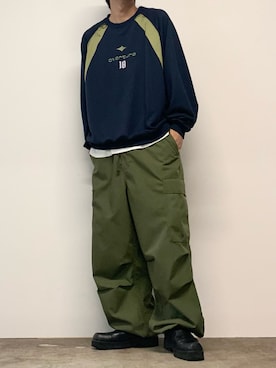 「FREE MAX（フリーマックス）のアイテム」を使った、mikiさん（メンズ・170cm）の秋コーディネート