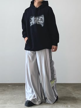 「Theater code（シアターコード）のアイテム」を使った、mikiさん（メンズ・170cm）の秋コーディネート