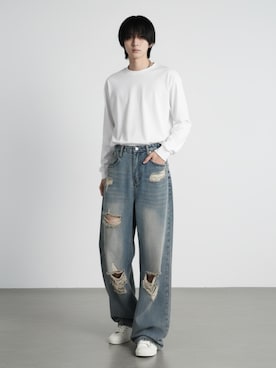 mikiさん（メンズ・178cm）の春コーディネート