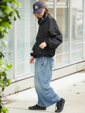 「Theater code（シアターコード）のアイテム」を使った、mikiさん（メンズ・178cm）の秋コーディネート